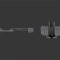 Durable Industrial Metal Mechanical Equipment Components With Curved Rectangular Parts