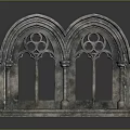 windows old windows old windows old windows antique windows classical windows gatehouse 3d model