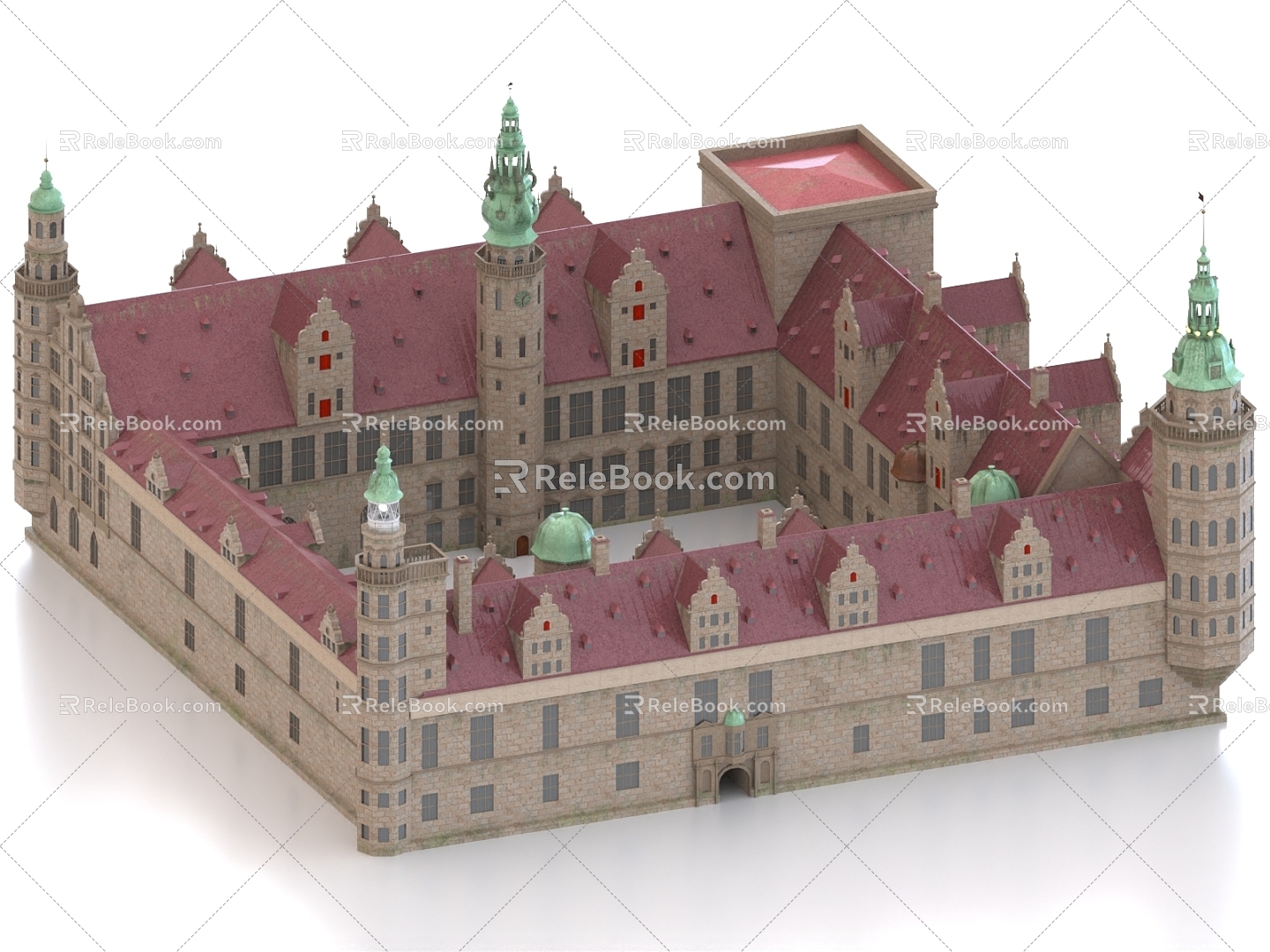 Karen Palace Palace European architecture 3d model