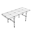 Heavy Duty Metal Truss Structure For Stage Construction With Support Legs