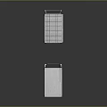 White Storage Cabinets With Wheels Blue Stripes And Mesh Doors Design