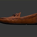 Modern Casual Shoes Jogging Shoes Bean Shoes Loafers 3d model