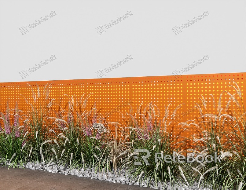 Perforated panel wall model