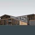 New Chinese Exhibition Hall Architecture Art Museum Architecture Museum Architecture Sales Department Architecture 3d model