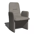 Modern single sofa single chair 3d model