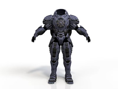 Sci-Fi Style Mecha Soldier Mecha Robot Future Warrior Mecha Soldier War Machine Robot Soldier Game Role Robot Helper 3d model