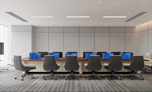 Modern Conference Room Large Conference Room 3d model