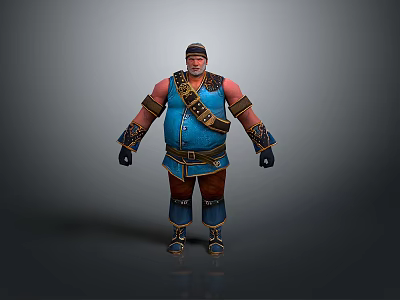Western Samurai Western Warrior Western Hero Western Warrior Knight Hero Ancient Warrior Paladin 3d model