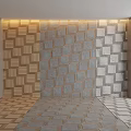 Geometric Tile Components With Varied Color Patterns For Wall And Floor Design 3d model