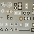 Modern Downlights and Spotlights with Various Styles and Decorative Designs for Interior Lighting