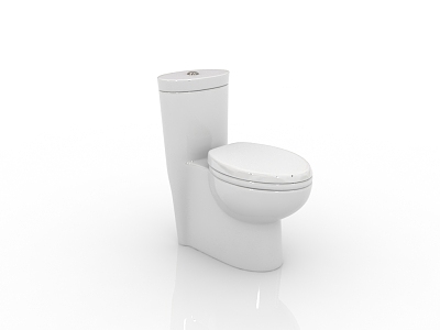 Modern Bathroom Supplies Toilet Smart Toilet 3d model