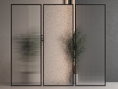 Changhong glass partition 3d model