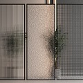 Changhong glass partition 3d model