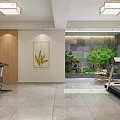 New Chinese style basement negative first floor 3d model