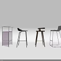Modern Bar Stools With Various Stylish Designs Including Metal And Wooden Frames