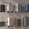 Modern Suitcase 3d model