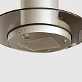 Modern Sleek Kitchen Cookware With Stainless Steel Hoods And Black Dark Gray Cabinets