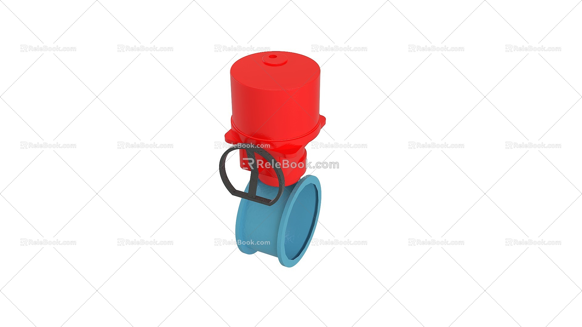 Electric valve 3d model