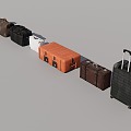 Backpack Box 3d model