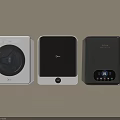 Modern Washing Machines In White Black And Gray Colors For Home Use