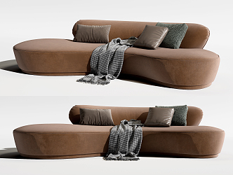 Modern Multiplayer Sofa 3d model