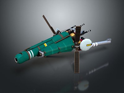 Modern Spacecraft Aircraft 3d model