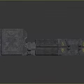 ammunition box sci-fi box sci-fi ammunition box arms box 3d model