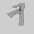 Modern Stainless Steel Faucet With Single Handle For Bathroom Sink Design
