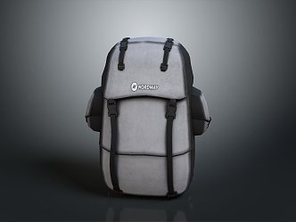 Camping backpack travel bag travel backpack camping bag mountaineering bag hiking backpack travel bag 3d model