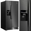 Stainless Steel Modern Kitchen Appliances Set Including Refrigerator Cooktop And Oven