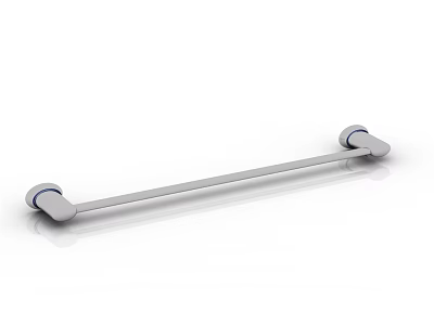 Modern Towel Bar 3d model