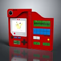 Modern game machine electronic chicken hand game machine hand game machine 3d model