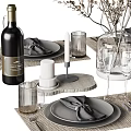Tableware 3d model