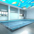 Swimming Pool Modern Swimming Pool 3d model