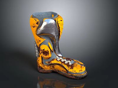 Sci-fi Shoes Sci-fi Items Shoes Roller Skates Punk Shoes 3d model