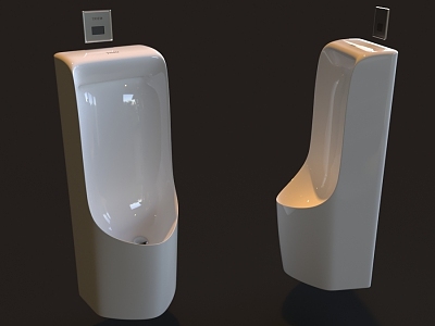 Modern urinal 3d model