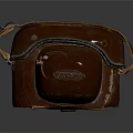Brown Leather Lightweight Durable Vintage Style Shoulder Bag For Everyday Use