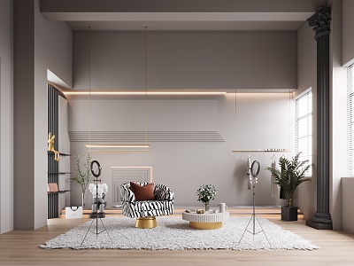 Modern Studio 3d model