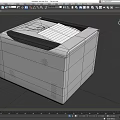 Printer Copier Printer Simple Die Printer Low Die Low Face Number Printer Game Printer Laser Printer Japanese Printer 3d model