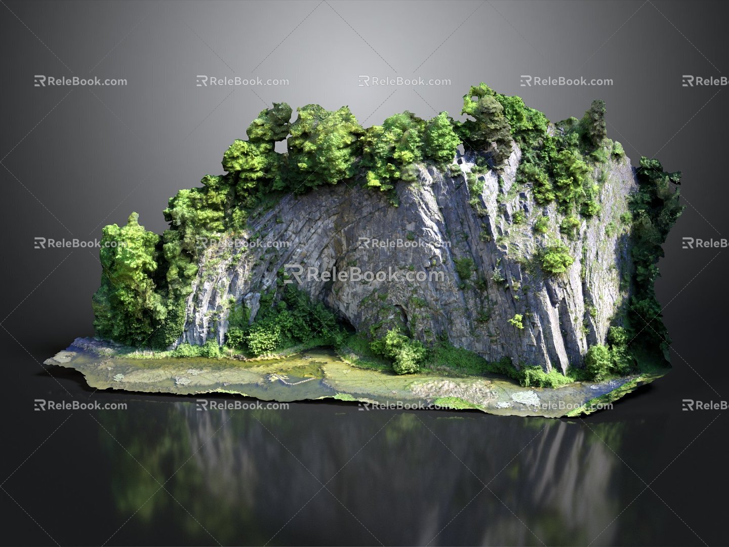 Geography, topography, mountain shape, ridge, ridge, valley, mountain range, canyon, geomorphology, mountain peak, mountain body 3d model