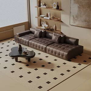 Three-seat sofa 3d model