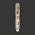 Elegant Modern Cruise Ship With Multiple Decks Red Accents And Amenities