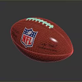 Red NFL Football Sports Gear For Daily Life With NFL Logo And Stitching Details