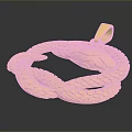 Elegant Golden Snake Shaped Pendant Fashion Accessory With Intricate Design