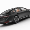 Black Kreator Electric Car With Sleek Body Brown Leather Seats And Alloy Wheels