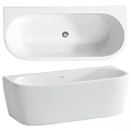 Sleek Modern Bathtub Designs With Freestanding And Built In Variations