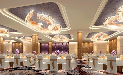 Ballroom 3d model