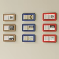 Switch hotel switch hotel switch guest room switch conjoined switch socket intelligent switch 3d model