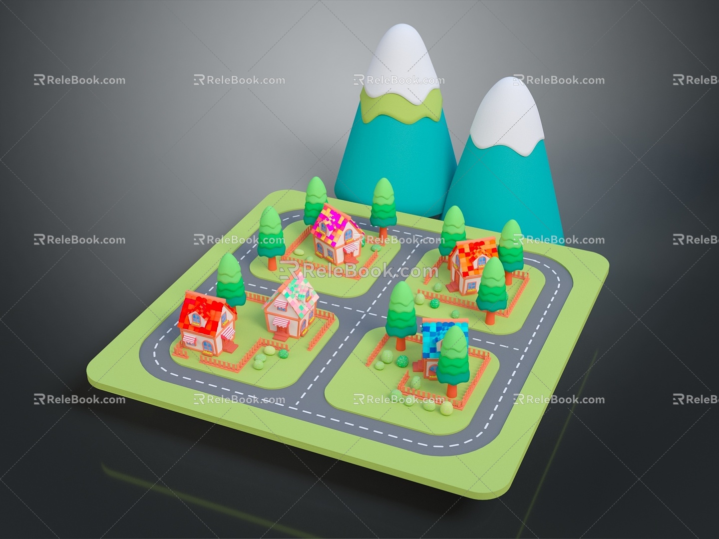 Game Environment Game Scene Fairy Tale Scene Fairy Tale Magic Scene Magic Item Fantasy Scene 3d model