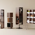 Modern Bookshelf Bookcase 3d model